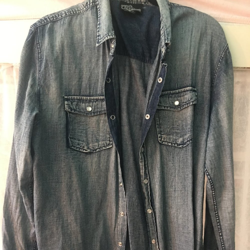Blue Jean Shirt